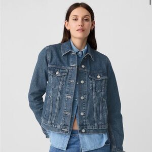NWT Gap Factory Icon Denim Jacket - Medium Wash Size XL